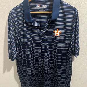 Houston Astros Nike World Series 2022 Dri-Fit Authentic Polo Shirt